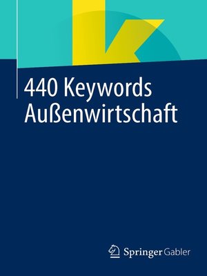 cover image of 440 Keywords Außenwirtschaft